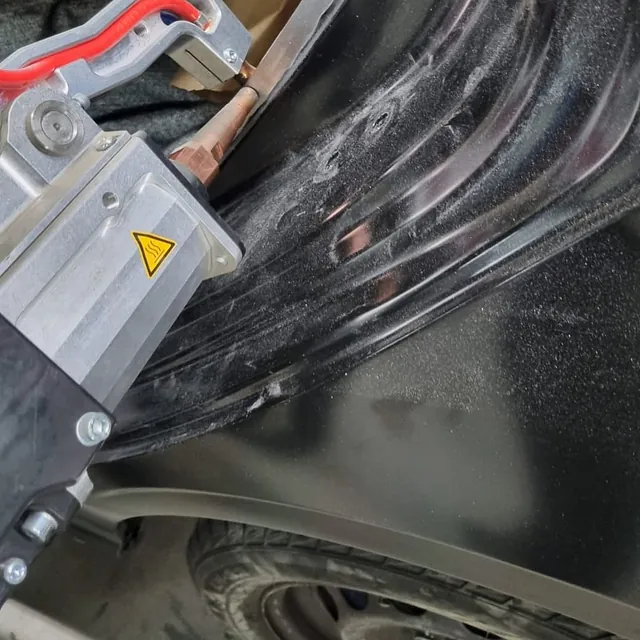 Nahaufnahme Autoreparatur